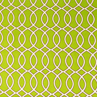 Stitch & Sparkle 100% Cotton Duck Print 45" Wide, Cut by the Yard, Ogee Green