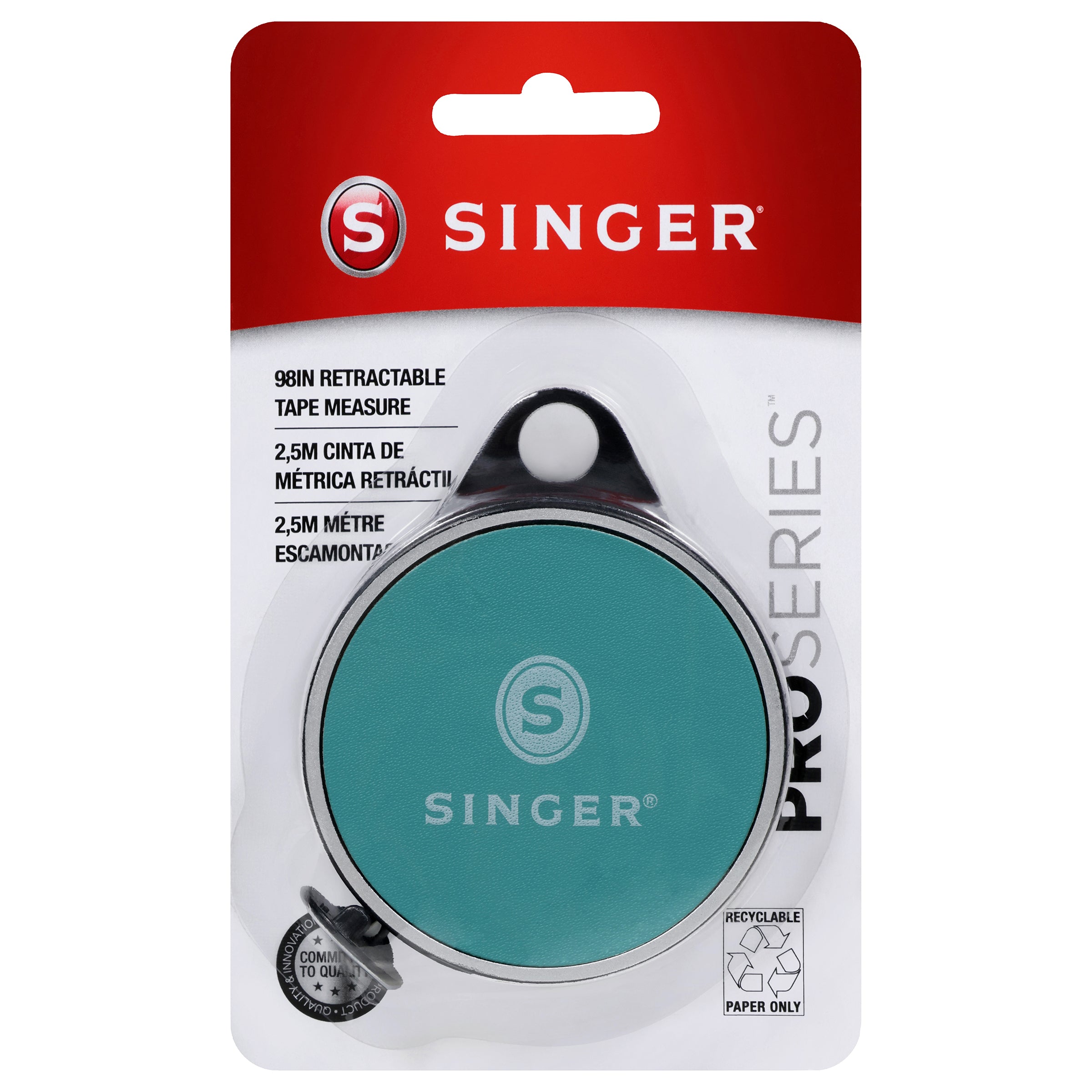 ProSeries™ 96 inch Leatherette Retractable Pocket Tape Measure | SINGER®