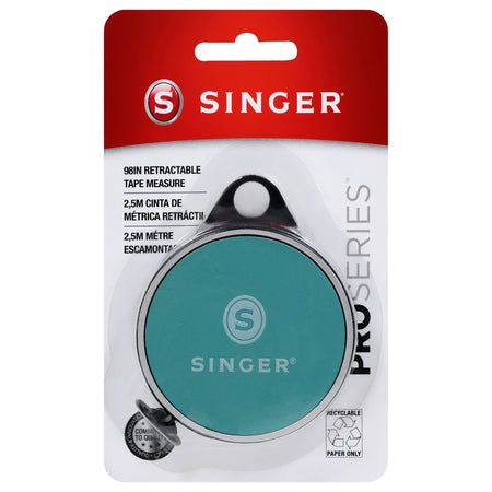 SINGER® ProSeries™ 96 inch Leatherette Retractable Pocket Tape Measure