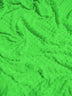 Lime Green Minky Dimple Dot Baby Soft Fabric / Sold By The Yard
