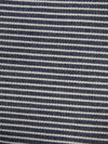 Natural with Navy Stripe 9oz Stretch Denim Fabric
