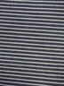 Natural with Navy Stripe 9oz Stretch Denim Fabric