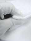 Double Sided Solid Soft Minky Fabric White