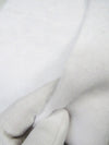 Double Sided Solid Soft Minky Fabric White