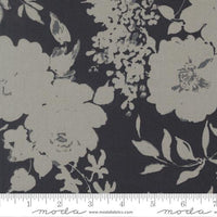 Dark Blue Arabesque Whisper Midnight Cotton 44"/45" Fabric Per Yard