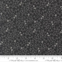 Dark Blue Arabesque Wonder Midnight Cotton 44"/45" Fabric Per Yard