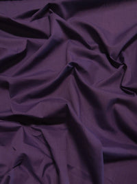 Poly Cotton Solid Fabric 58"/60" Width / Eggplant / Sold By The Yard