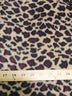 Leopard Print Fleece Fabric