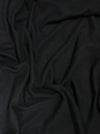 Solid Fleece Fabric / Black