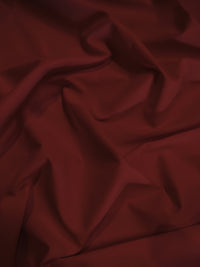 Tejido de sarga de poliéster y algodón, liso y reversible, para ropa de gala / color burdeos / se vende por metros