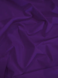 Solid Reversible Formal Poly Cotton Twill Fabric / Purple / Sold By The Yard
