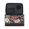Everything Mary Sewing Box Organizer in Red & Tan Floral – Soft-Side Collapsible Sewing Kit Caddy with Pin Cushion & Storage Pocket for Notions