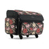 Estuche con ruedas para máquina de coser «Everything Mary XL», con estampado floral en rojo y beige – Bolso de mano para máquina de coser, ideal para viajes, clases y patchwork