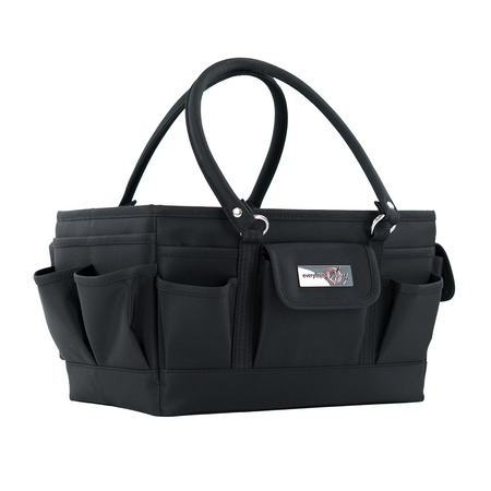 Everything Mary Deluxe Store & Tote Craft Organizer, Black