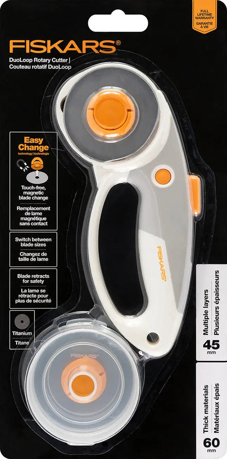 Fiskars Easy Change DuoLoop Rotary 45 mm 60 mm