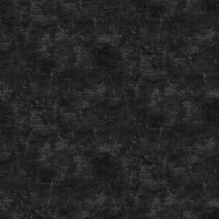 Black Ebony Canvas 44"/45" Flannel Cotton Fabric per yard