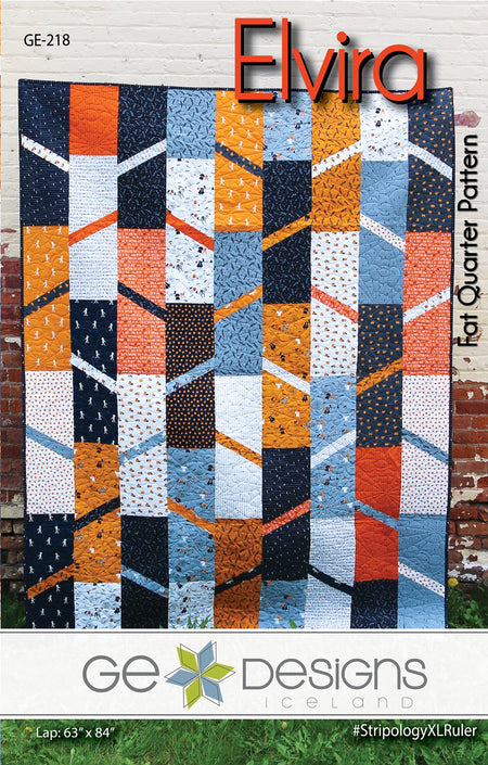 Elvira - Patrón de Fat Quarter 218