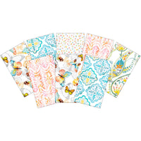 Butterfly 8 Piece Fat Eighth Bundle 9" x 21" Precut Multi