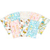 Lote de 8 piezas «Fat Eighth» con estampado de mariposas, 9" x 21", precortadas, surtidas