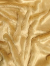 Blonde Solid Shaggy Long Pile Faux Fur Fabric / Sold By The Yard||color:Blonde