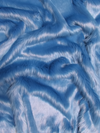 Cobalt Solid Shaggy Long Pile Faux Fur Fabric / Sold By The Yard||color:Cobalt