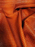 Tejido de vinilo con relieve 3D «Crush Orange» (lote nuevo) de Florida Gators / Se vende por metros