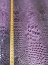 Bubble Gum Florida Gator 3D Embossed Vinyl Fabric / Sold By The Yard