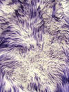 Tela de pelo largo «Purple Candy» / Se vende por yarda