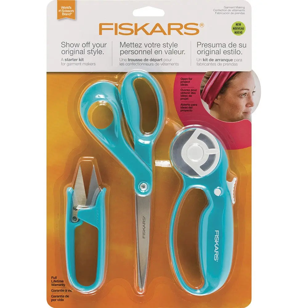 Fiskars Garment Sewing Fashion Starter Set 3pc | SINGER®