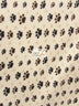 Paw Print Toss Cream/Brown Fleece Fabric