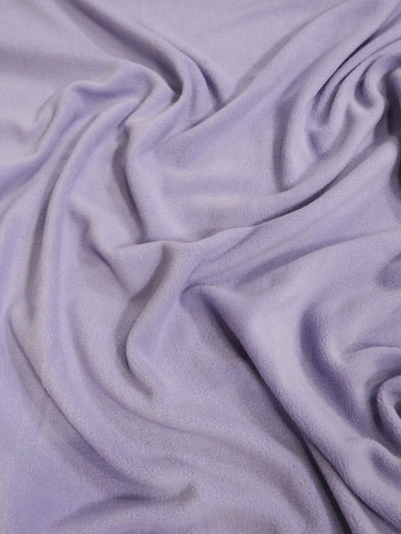 Fleece Fabric Solid / Lavender||color:Lavender