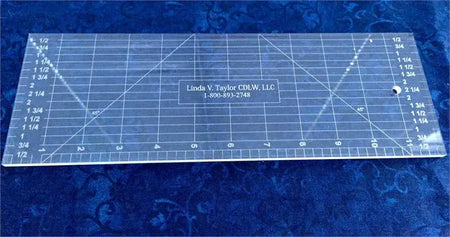 Quilt Ruler Template 12" x 4"