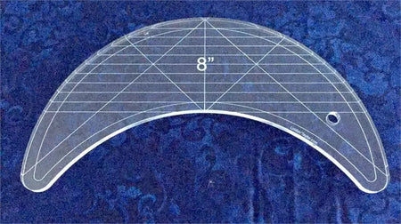 Arco 8" Plantilla de acolchado