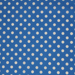 Stitch & Sparkle 100% Cotton, 44" Wide, Cut by the Yard, Big Dots Lagoon