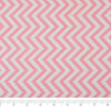Stitch & Sparkle 100% Cotton, 44" Wide, DIY Project Quilt and Craft Fabric for Sewing, Cut by the Yard, Zigzag||color:Carnation