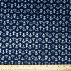 Stitch & Sparkle 100% Cotton, 44" Wide, DIY Project Quilt and Craft Fabric for Sewing, Cut by the Yard, Anchor Ink Silver