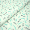 Stitch & Sparkle, 100 % algodón, 44" de ancho, tela para proyectos de bricolaje, colchas y manualidades, para coser, cortada por yardas, color «Farm Fields Aqua»
