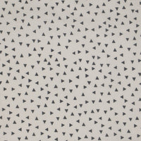 Stitch & Sparkle 100% Cotton, 44" Wide, Cut by the Yard, Random Triangle Steel