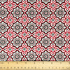 Stitch & Sparkle 100% Cotton, 44" Wide, DIY Project Quilt and Craft Fabric for Sewing, Cut by the Yard, Blossom Lattice