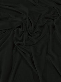 TELA DE TERCIOPELO ELÁSTICO CON PURPURINA, 360 GRAMOS DE SPANDEX / Negro / Se vende por yarda