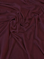 GLITTER STRETCH VELVET 360 GRAMS SPANDEX FABRIC / Burgundy / Sold by the Yard