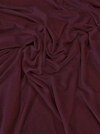 GLITTER STRETCH VELVET 360 GRAMS SPANDEX FABRIC / Burgundy / Sold by the Yard