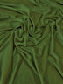 GLITTER STRETCH VELVET 360 GRAMS SPANDEX FABRIC / Olive / Sold by the Yard