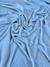 GLITTER STRETCH VELVET 360 GRAMS SPANDEX FABRIC / Sky Blue / Sold by the Yard