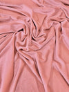 GLITTER STRETCH VELVET 360 GRAMS SPANDEX FABRIC / Pink / Sold by the Yard