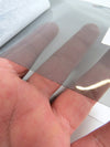 Grey (12 Gauge) Tinted Plastic Vinyl Fabric / Sold By The Yard