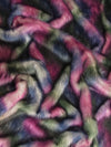 Midnight Galaxy Shaggy Faux Fur Fabric