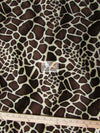 Safari Velboa Giraffe Animal Short Pile Fabric / Sold By The Yard||color:Safari Giraffe