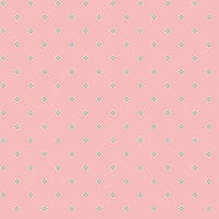 Geo Pink Meadow Blush 43"/44" Cotton Fabric Per Yard