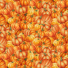 Packed Orange Pumpkins 100% Cotton Price per Yard